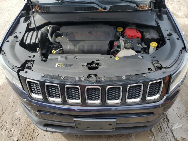 3C4NJDAB3LT118366 - 2020 JEEP COMPASS SPORT BLUE photo 12