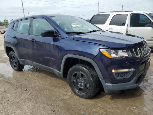 3C4NJDAB3LT118366 - 2020 JEEP COMPASS SPORT BLUE photo 4