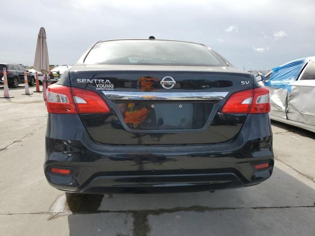 3N1AB7AP7HL650500 - 2017 NISSAN SENTRA S BLACK photo 6