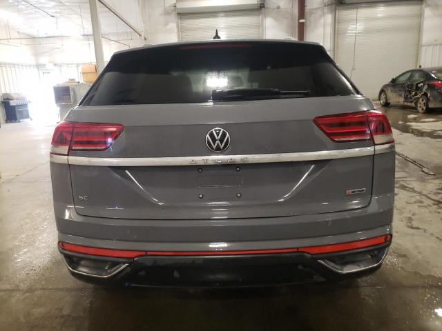 1V26C2CA6LC203056 - 2020 VOLKSWAGEN ATLAS CROS SE GRAY photo 6