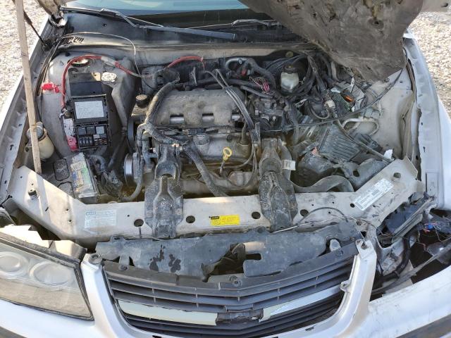 2G1WF55E919168584 - 2001 CHEVROLET IMPALA SILVER photo 11