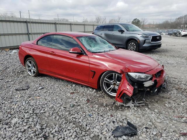WBA3V9C58FP946614 - 2015 BMW 428 XI RED photo 4