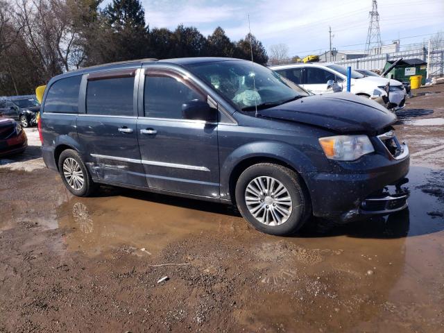 2C4RC1CG1ER243455 - 2014 CHRYSLER TOWN & COU TOURING L GRAY photo 4