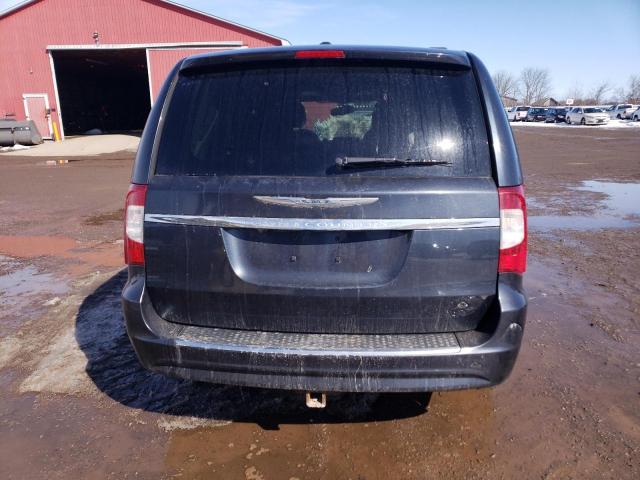 2C4RC1CG1ER243455 - 2014 CHRYSLER TOWN & COU TOURING L GRAY photo 6