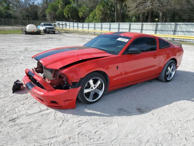 1ZVBP8AM6E5328955 - 2014 FORD MUSTANG RED photo 1