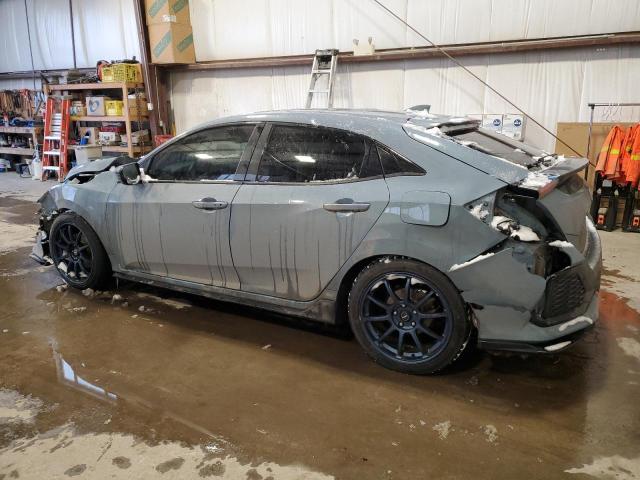 SHHFK7H94JU300657 - 2018 HONDA CIVIC SPORT TOURING BLUE photo 2