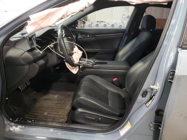 SHHFK7H94JU300657 - 2018 HONDA CIVIC SPORT TOURING BLUE photo 7