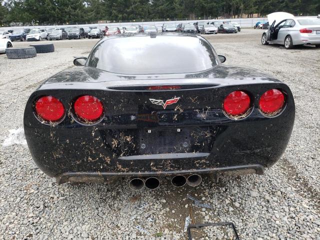 1G1YY24U255111866 - 2005 CHEVROLET CORVETTE BLACK photo 6