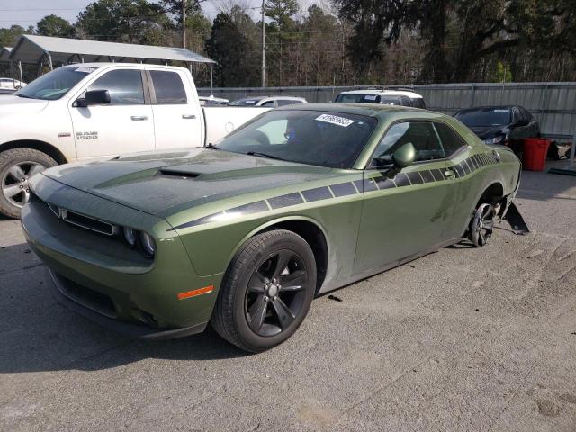 2C3CDZAG5JH202223 - 2018 DODGE CHALLENGER SXT GREEN photo 1