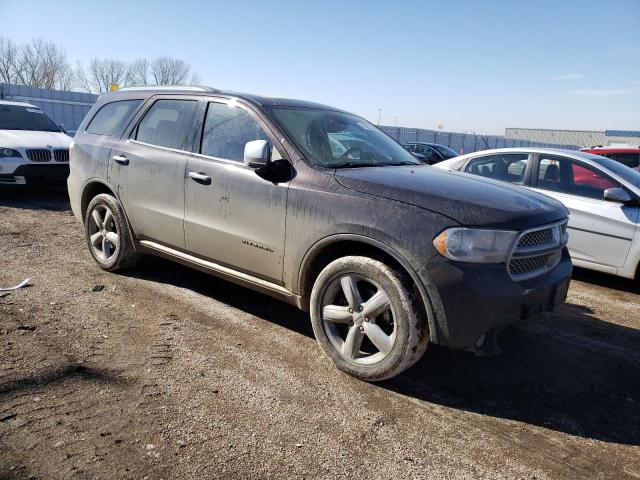 1C4SDJET9CC286097 - 2012 DODGE DURANGO CITADEL BROWN photo 4