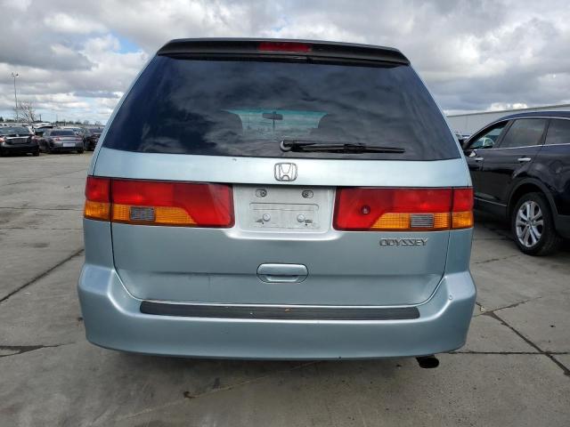 5FNRL18023B061641 - 2003 HONDA ODYSSEY EXL BLUE photo 6