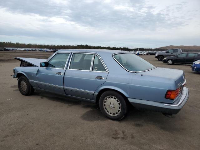 WDBCA25D1JA368568 - 1988 MERCEDES-BENZ 300 SEL BLUE photo 2