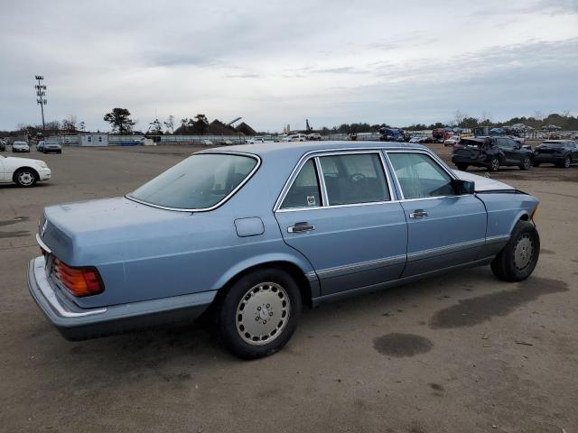 WDBCA25D1JA368568 - 1988 MERCEDES-BENZ 300 SEL BLUE photo 3