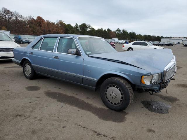 WDBCA25D1JA368568 - 1988 MERCEDES-BENZ 300 SEL BLUE photo 4