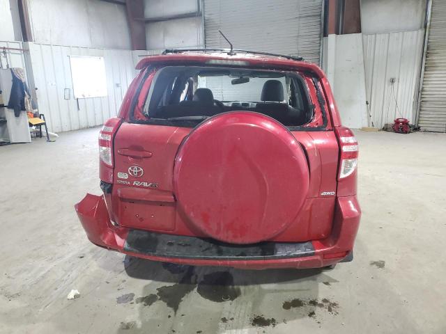 JTMBF33V39D000435 - 2009 TOYOTA RAV4 RED photo 6