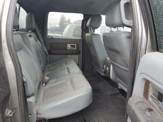 1FTFW1ET1DFE07913 - 2013 FORD F150 SUPERCREW GRAY photo 10