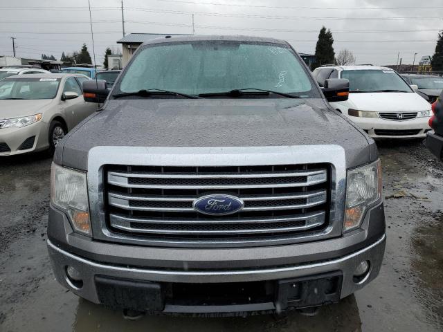 1FTFW1ET1DFE07913 - 2013 FORD F150 SUPERCREW GRAY photo 5