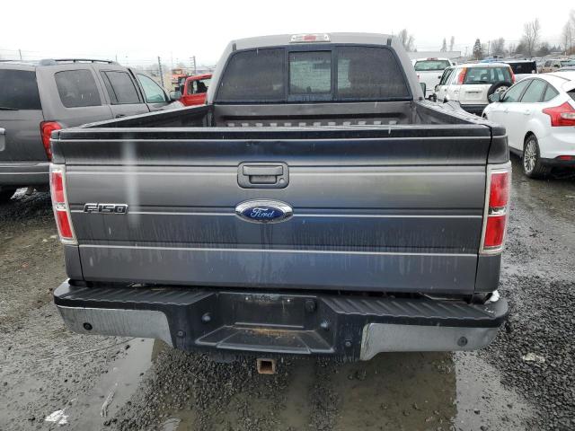 1FTFW1ET1DFE07913 - 2013 FORD F150 SUPERCREW GRAY photo 6