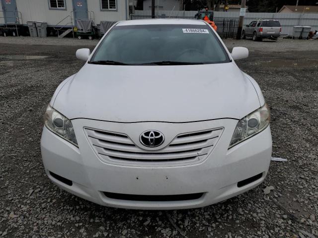 4T4BE46K38R045076 - 2008 TOYOTA CAMRY CE WHITE photo 5