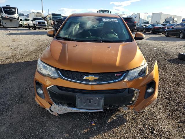 1G1JD6SG2H4164501 - 2017 CHEVROLET SONIC LT ORANGE photo 5