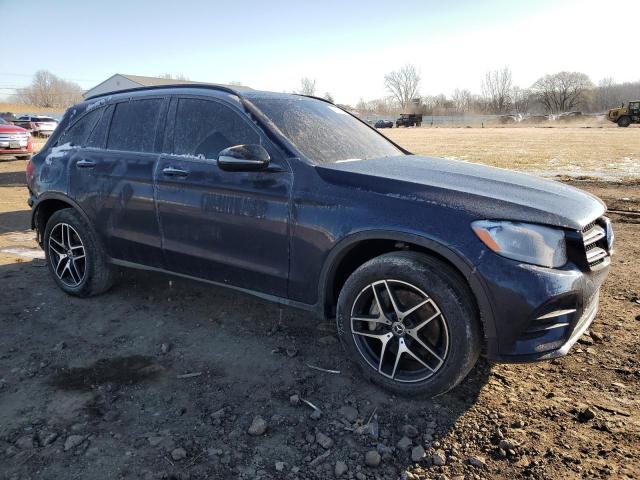 WDC0G4KB6JV016266 - 2018 MERCEDES-BENZ GLC 300 4MATIC BLUE photo 4