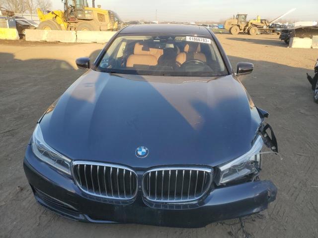 WBA7F2C52JB238340 - 2018 BMW 750 XI BLUE photo 5