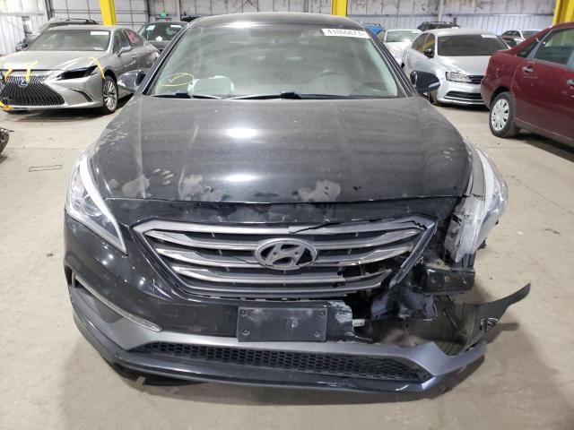 5NPE34AF8FH093871 - 2015 HYUNDAI SONATA SPORT BLACK photo 5