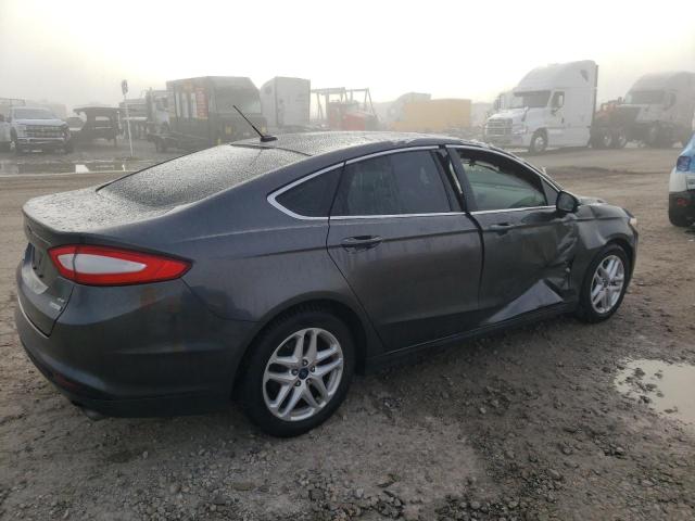 3FA6P0HD0GR133340 - 2016 FORD FUSION SE GRAY photo 3