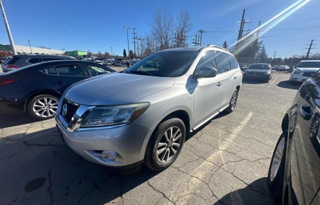 5N1AR2MM9EC663975 - 2014 NISSAN PATHFINDER S Сріблястий фото 2