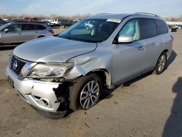 5N1AR2MNXGC639695 - 2016 NISSAN PATHFINDER S 银色 照片 1