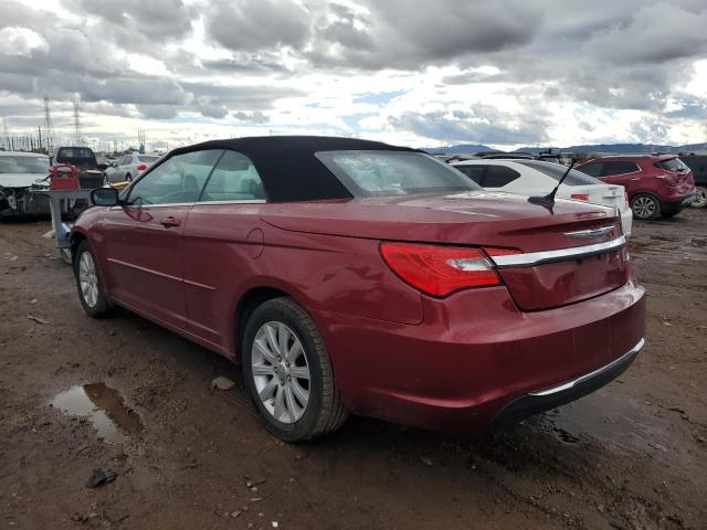 1C3BCBEB3DN696582 - 2013 CHRYSLER 200 TOURING RED photo 2