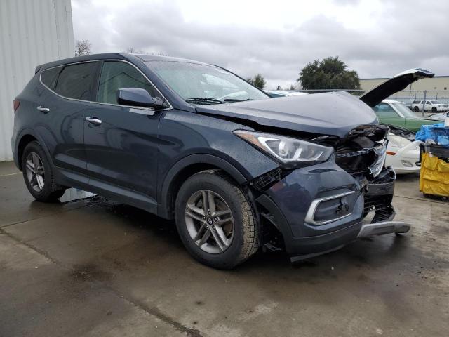 5NMZT3LB9JH095754 - 2018 HYUNDAI SANTA FE S BLUE photo 4