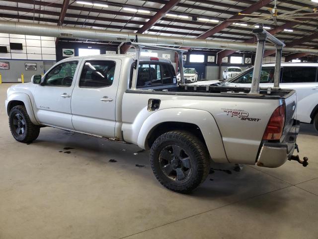 5TEMU52N87Z438853 - 2007 TOYOTA TACOMA DOUBLE CAB LONG BED SILVER photo 2