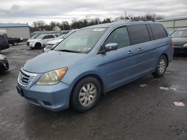 5FNRL38698B017630 - 2008 HONDA ODYSSEY EXL BLUE photo 1