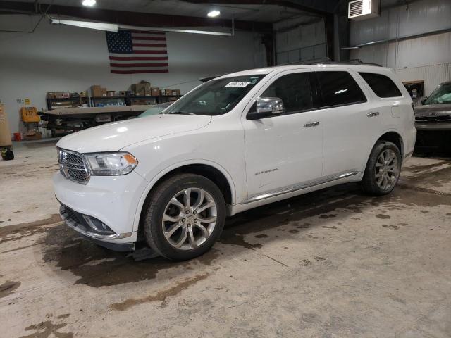 1C4RDJEG5HC758207 - 2017 DODGE DURANGO CITADEL WHITE photo 1