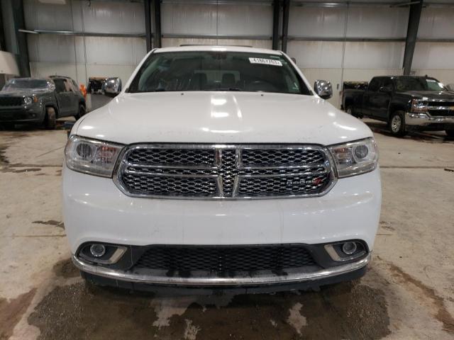 1C4RDJEG5HC758207 - 2017 DODGE DURANGO CITADEL WHITE photo 5