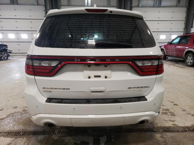 1C4RDJEG5HC758207 - 2017 DODGE DURANGO CITADEL WHITE photo 6