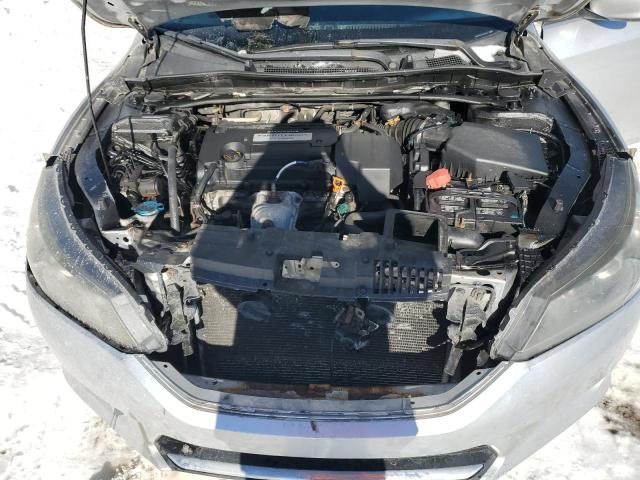 1HGCR2F3XDA804470 - 2013 HONDA ACCORD LX SILVER photo 11