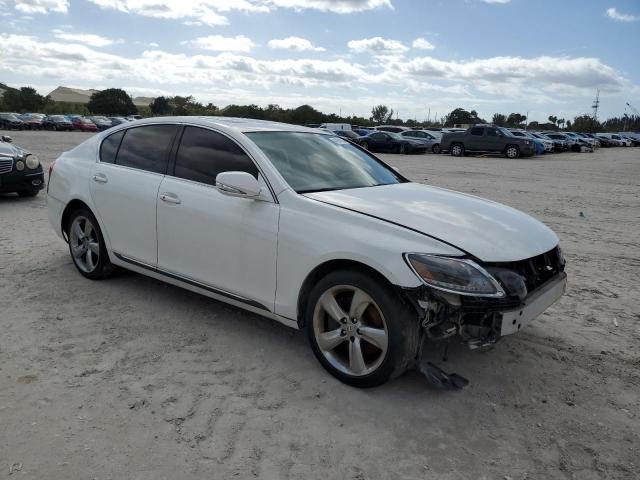 JTHBE96S980035802 - 2008 LEXUS GS 350 WHITE photo 4