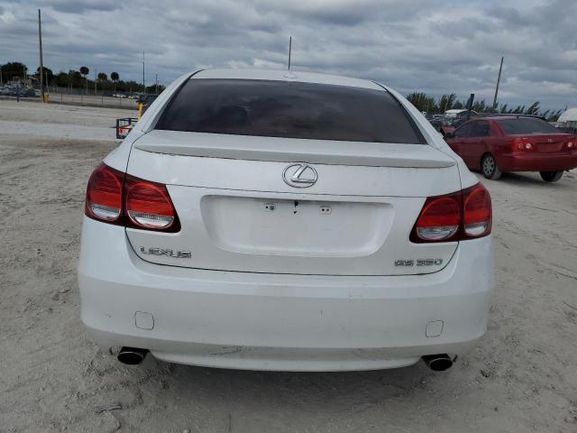 JTHBE96S980035802 - 2008 LEXUS GS 350 WHITE photo 6