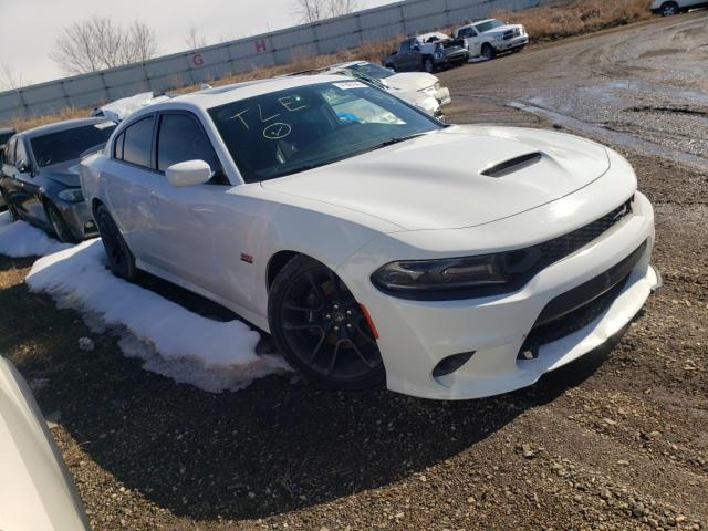 2C3CDXGJ8LH157546 - 2020 DODGE CHARGER SCAT PACK WHITE photo 4