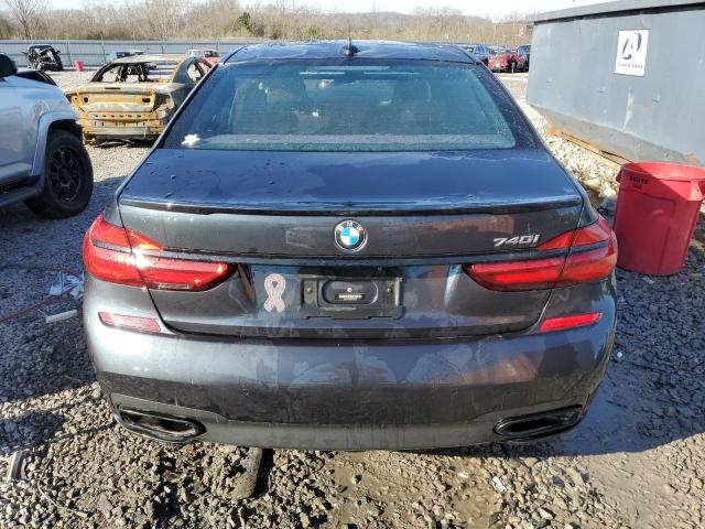 WBA7E2C55KB454879 - 2019 BMW 740 I CHARCOAL photo 6