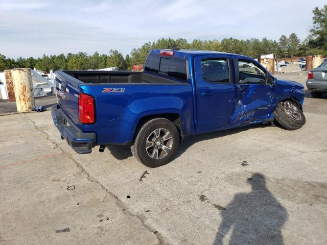 1GCGSDEN9K1329216 - 2019 CHEVROLET COLORADO Z71 BLUE photo 3