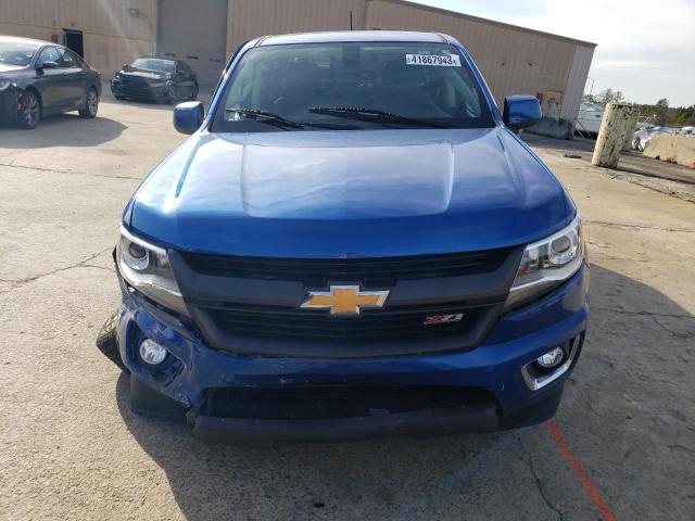 1GCGSDEN9K1329216 - 2019 CHEVROLET COLORADO Z71 BLUE photo 5