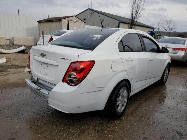 1G1JA5SH2C4211403 - 2012 CHEVROLET SONIC LS WHITE photo 3