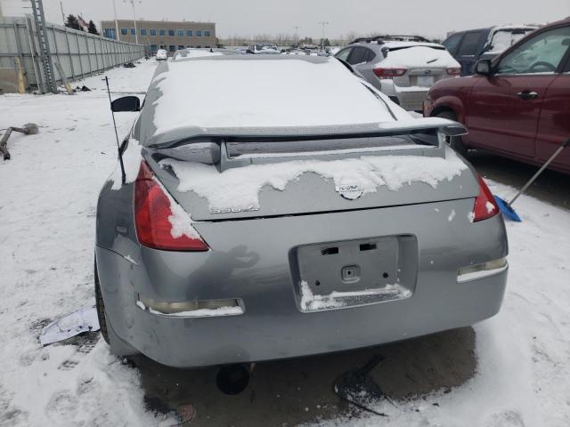 JN1AZ34E94T061162 - 2004 NISSAN 350Z COUPE SILVER photo 6