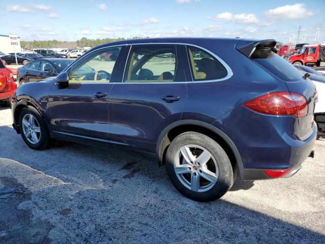 WP1AE2A20ELA51052 - 2014 PORSCHE CAYENNE S HYBRID BLUE photo 2