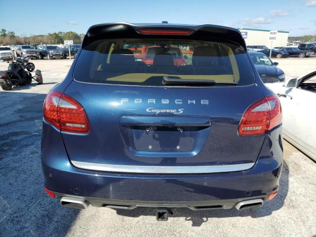 WP1AE2A20ELA51052 - 2014 PORSCHE CAYENNE S HYBRID BLUE photo 6