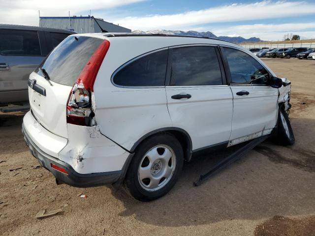 JHLRE38368C009968 - 2008 HONDA CR-V LX WHITE photo 3