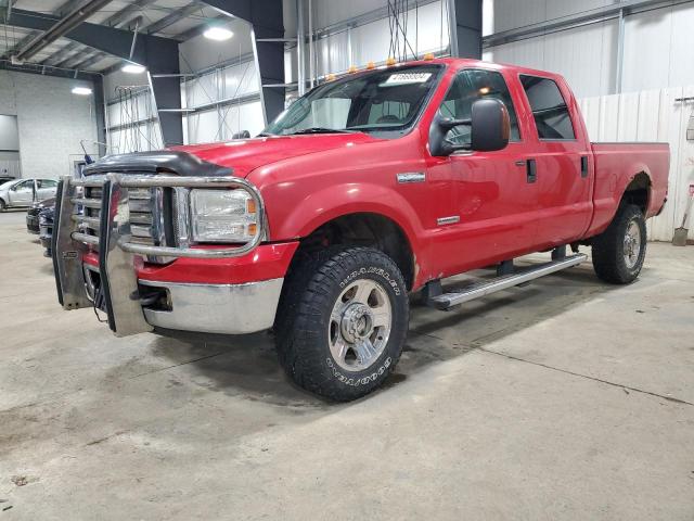 1FTWW31P15EA29720 - 2005 FORD F350 SRW SUPER DUTY RED photo 1